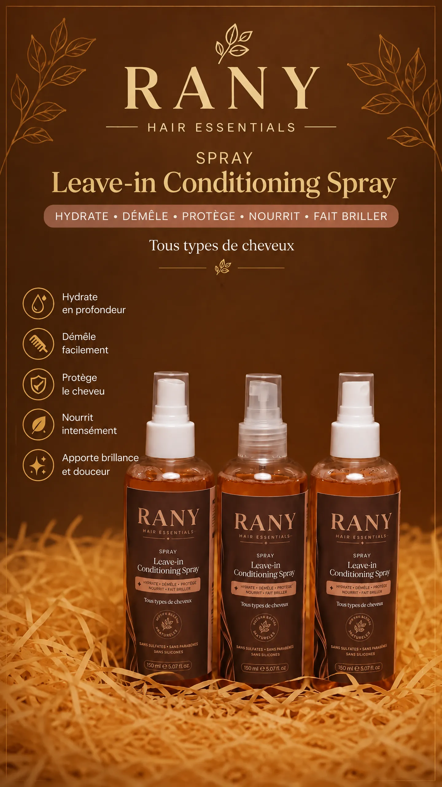 Leave-in Conditionning Spray